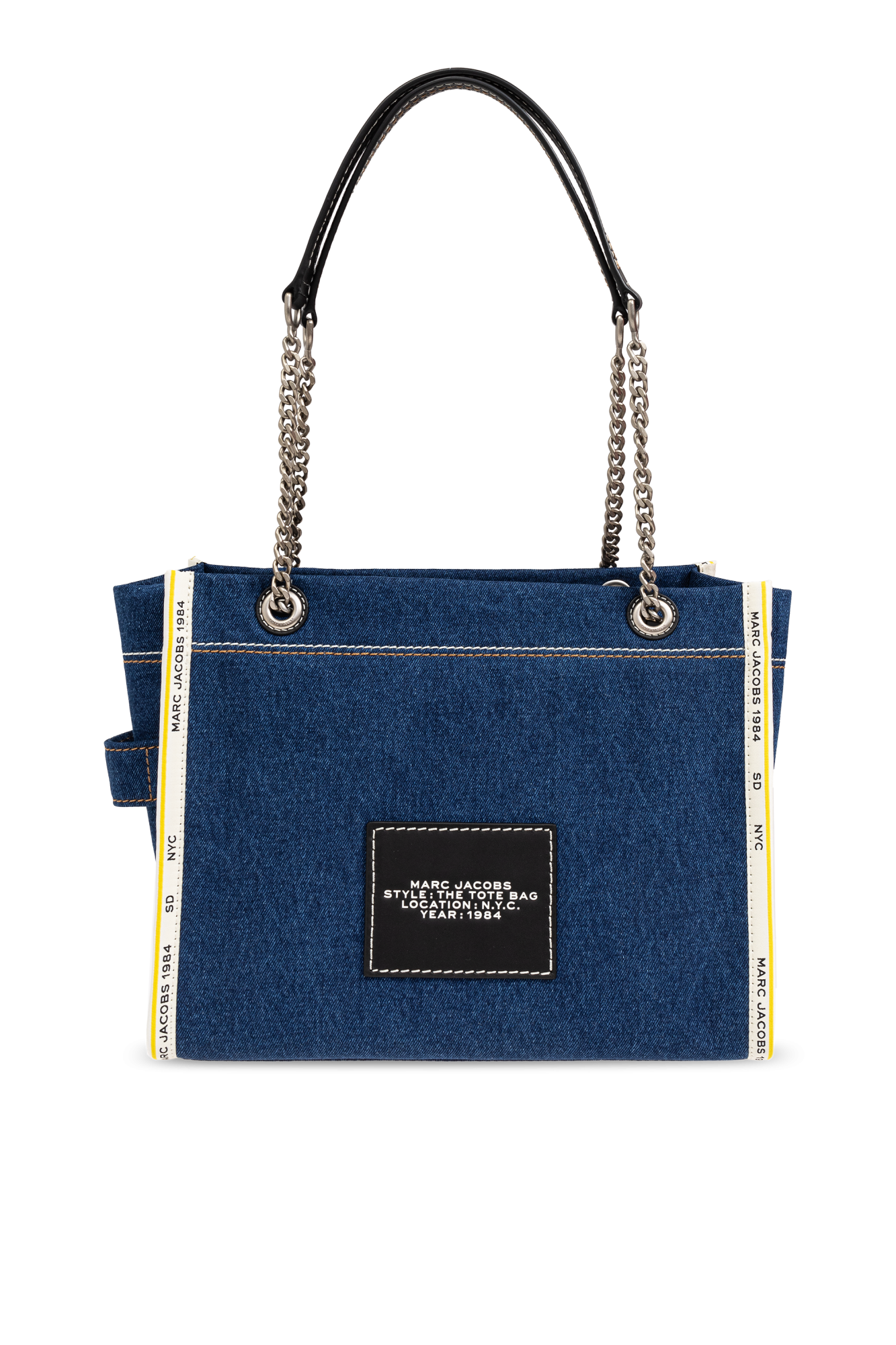 Granatowy Torba 'The Tote' typu 'shopper' Marc Jacobs